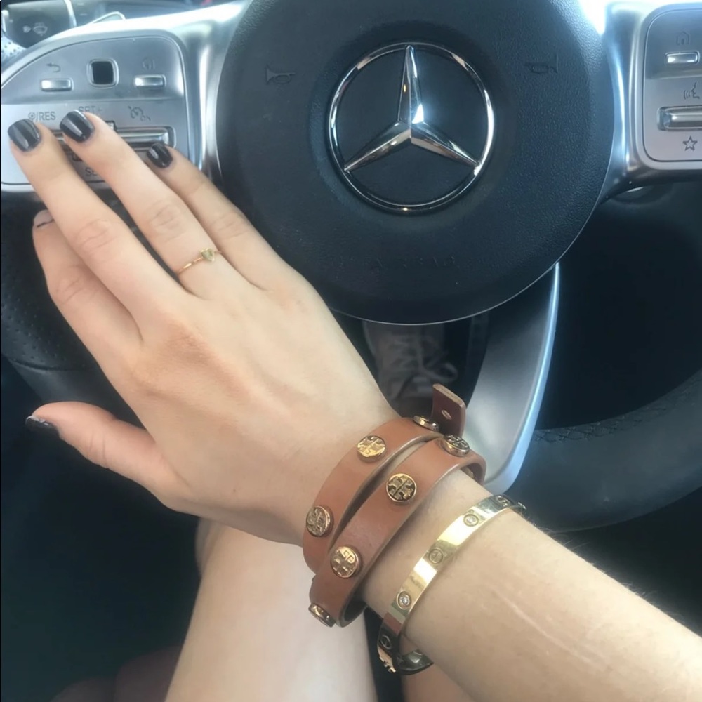 Tory Burch leather bracelet